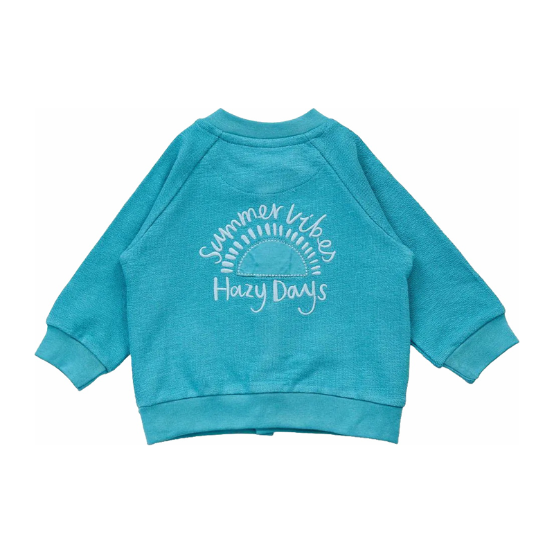 Baby Jacke Sense Organics blau