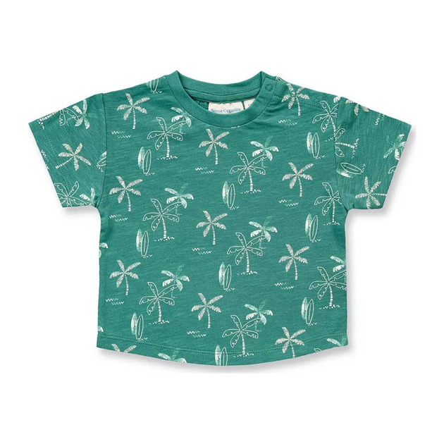 Baby T-Shirt Sense Organics grün