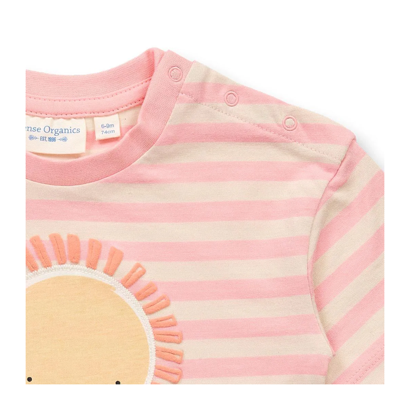 Baby T-Shirt Sense Organics gestreift