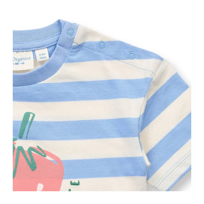 Baby T-Shirt Sense Organics gestreift