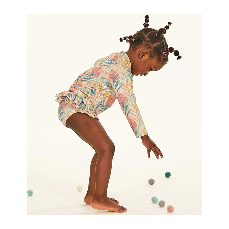 Badeshirt Sense Organics gemustert