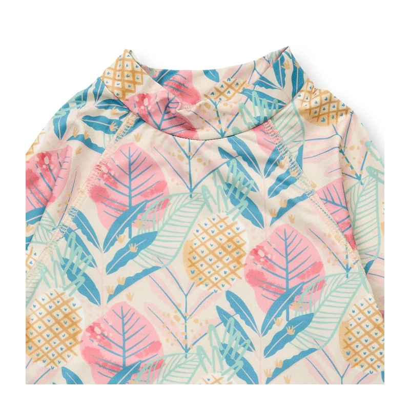 Badeshirt Sense Organics gemustert