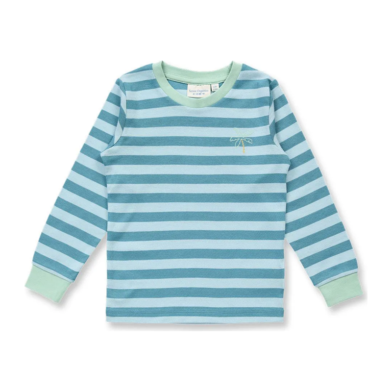 Schlafanzug Sense Organics blau