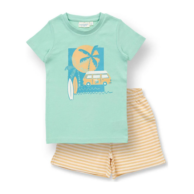 Schlafanzug Sense Organics mint