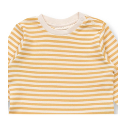 Strampler Sense Organics gestreift