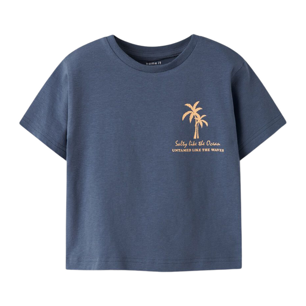T-Shirt name it dunkelblau