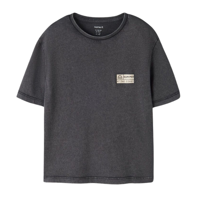 T-Shirt name it dunkelgrau
