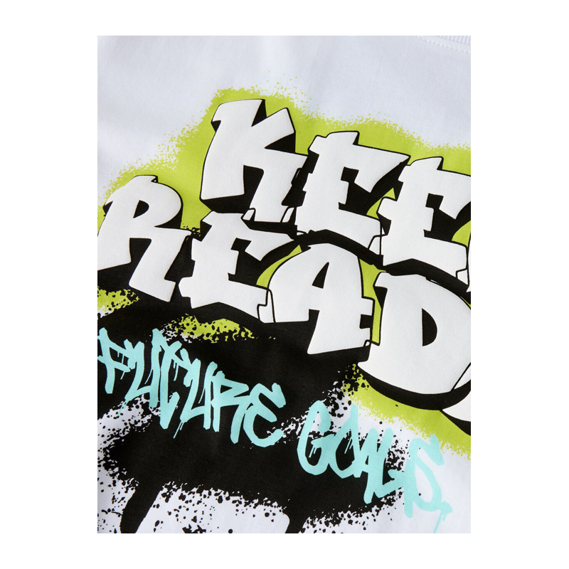 T-Shirt name it weiß