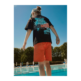 T-Shirt name it schwarz
