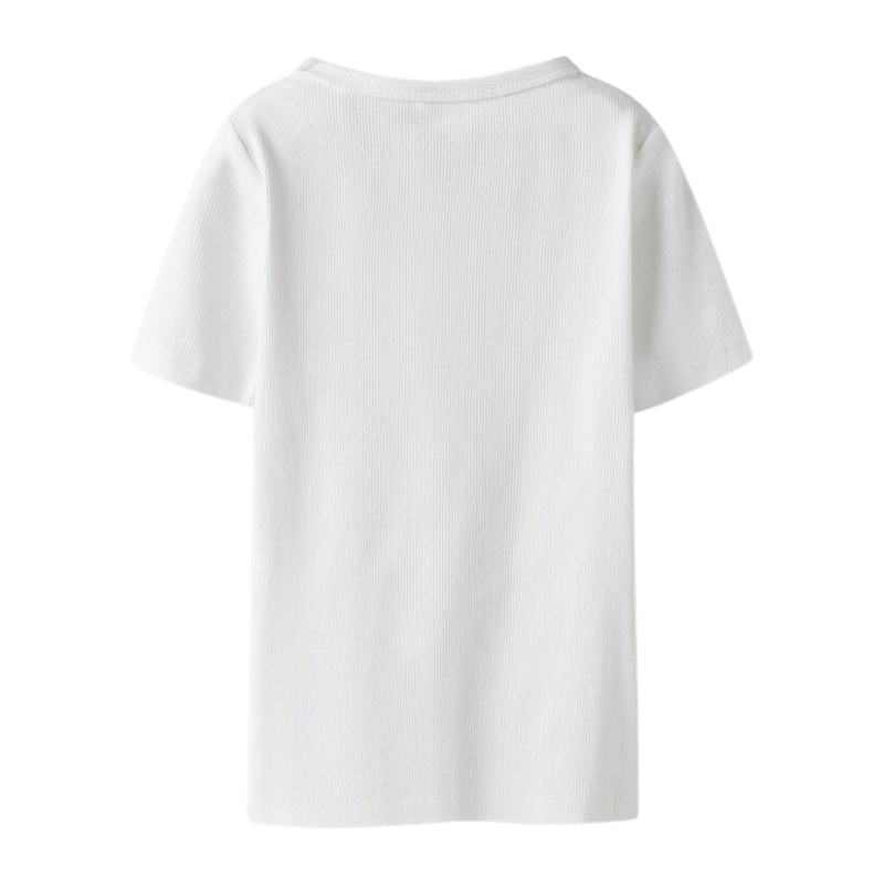 T-Shirt name it weiß