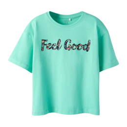 T-Shirt name it türkis