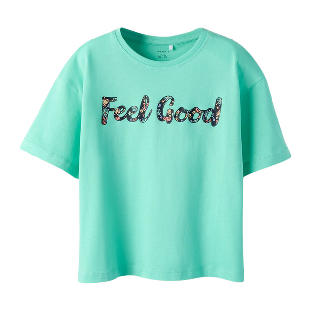 T-Shirt name it türkis