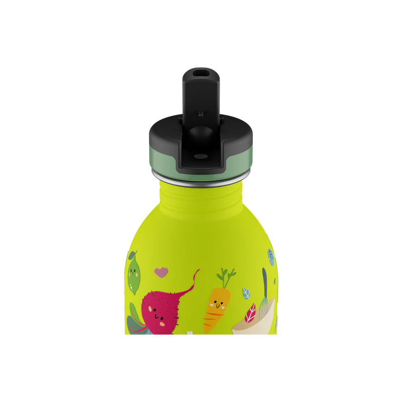 Trinkflasche 24 Bottles grün