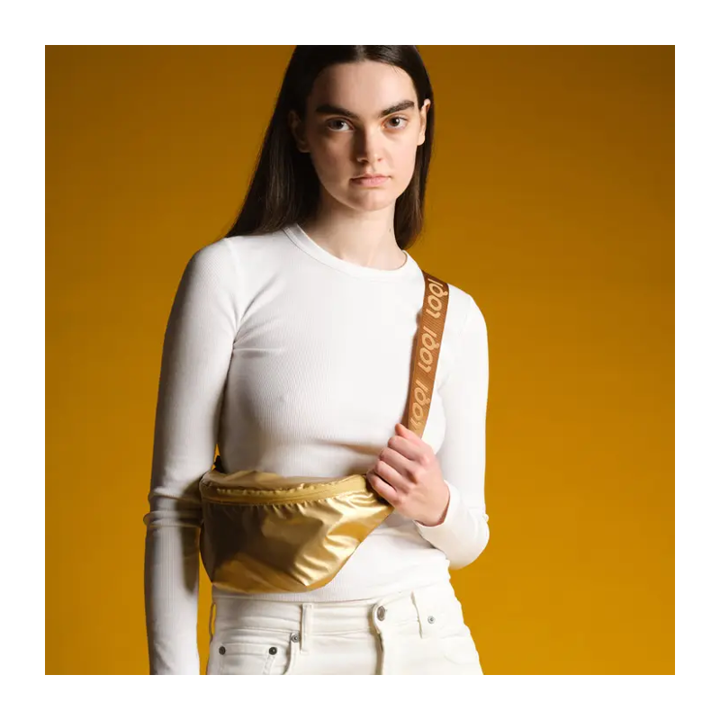 Bauchtasche Loqi gold