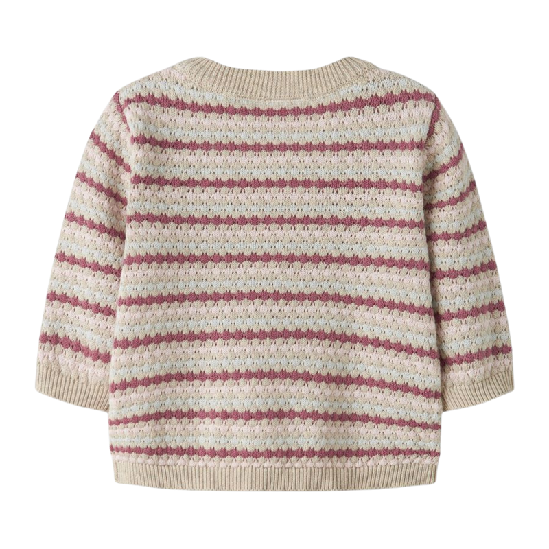 Baby Strickjacke name it gestreift