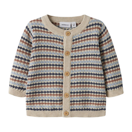 Baby Strickjacke name it gestreift
