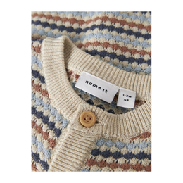 Baby Strickjacke name it gestreift