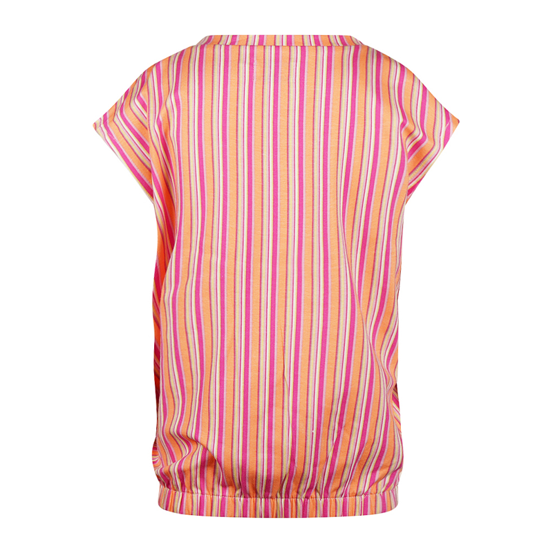 T-Shirt no way monday gestreift