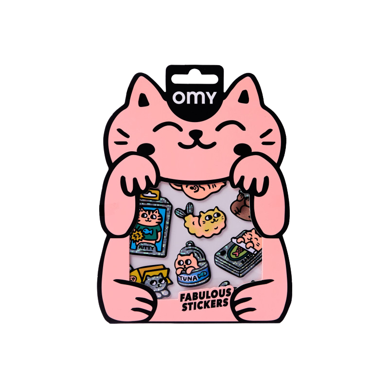 Sticker OMY coral