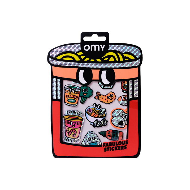 Sticker OMY rot