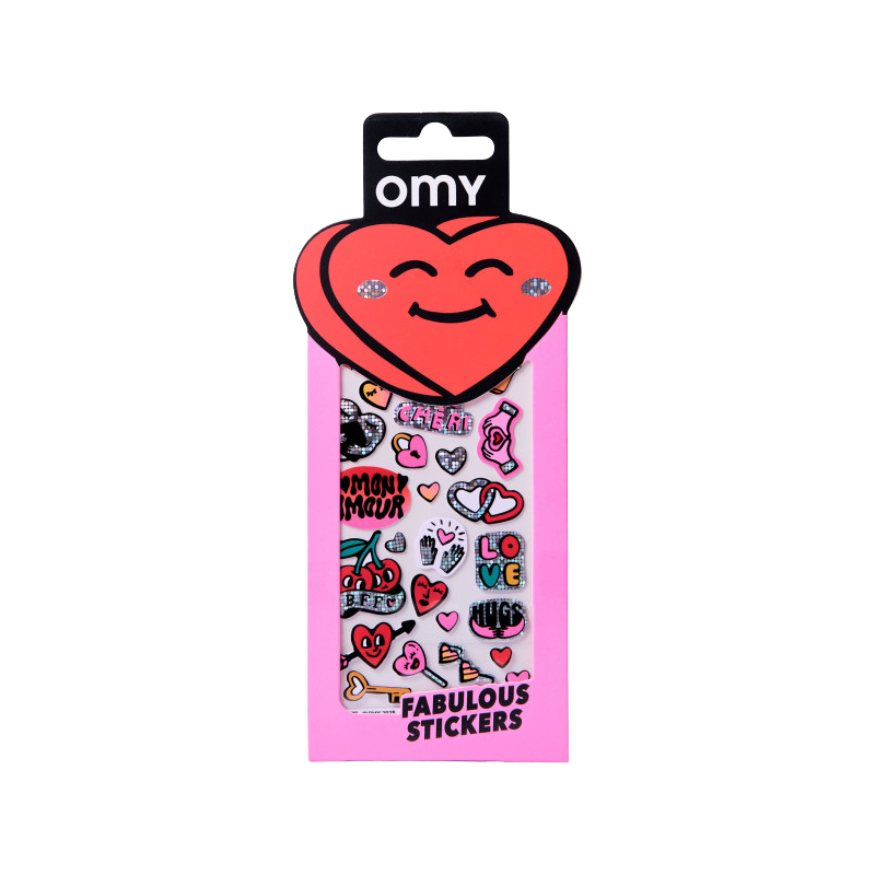 Sticker OMY rosa