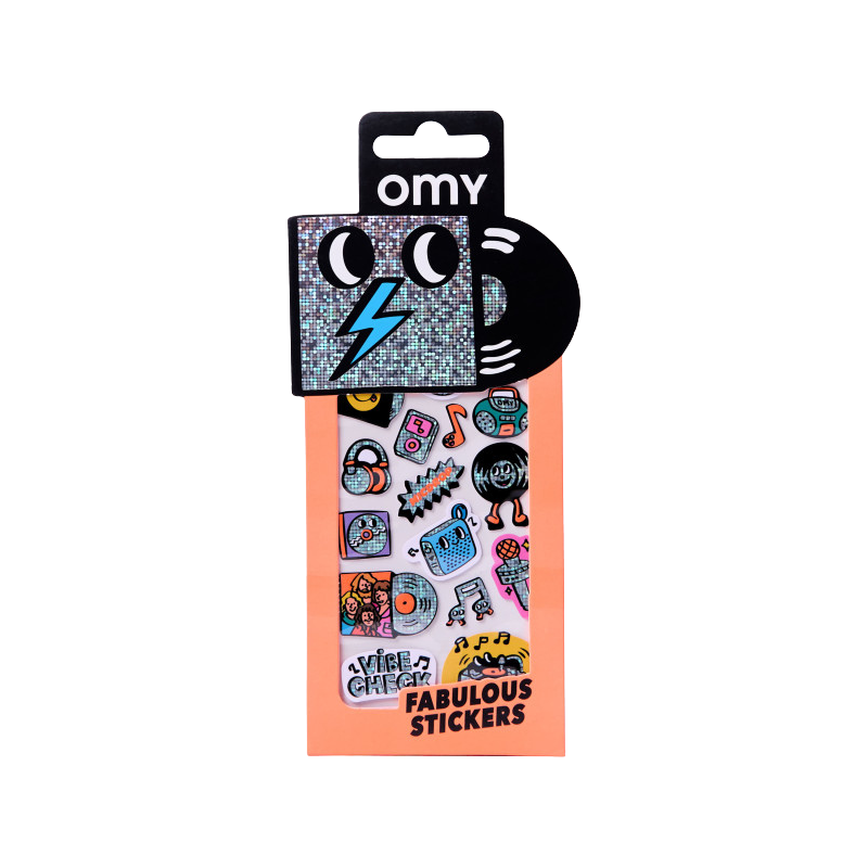 Sticker OMY orange