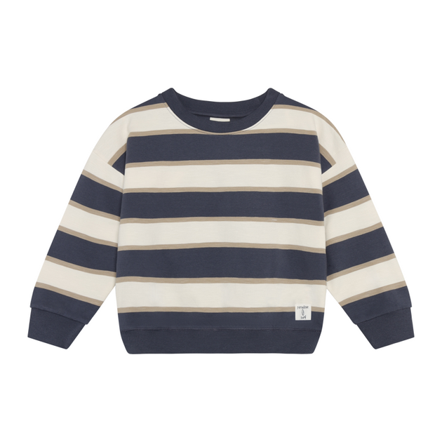 Sweatshirt Minymo gestreift