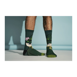 Socken Martinex dunkelgrün