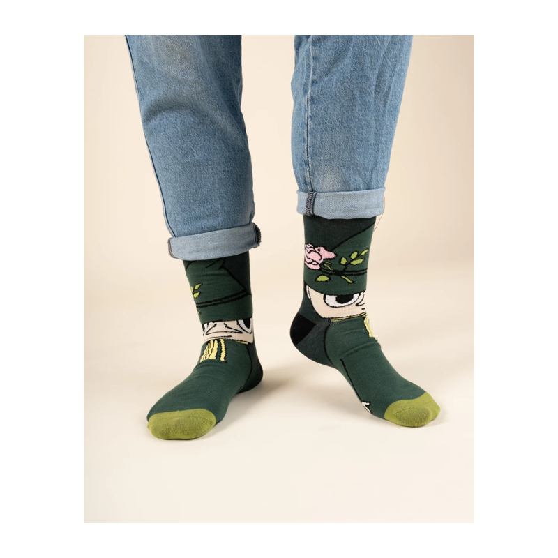 Socken Martinex dunkelgrün