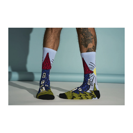 Socken Martinex hellblau
