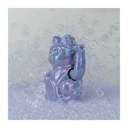 Winkekatze donkey products hellblau