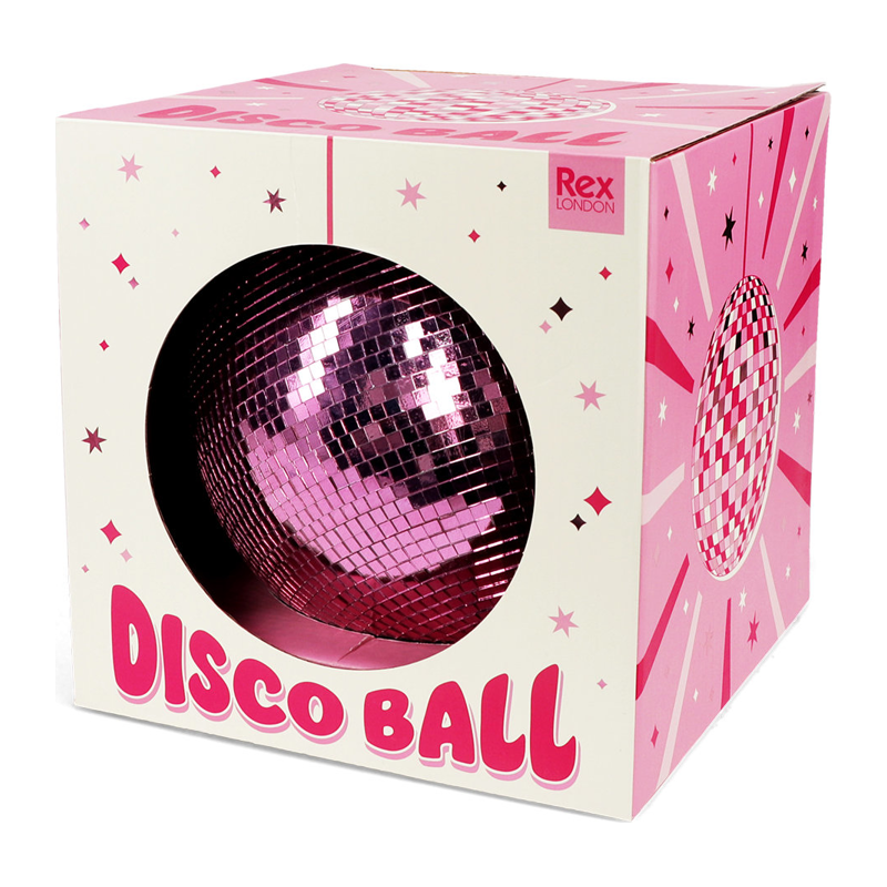 Discokugel Rex London pink