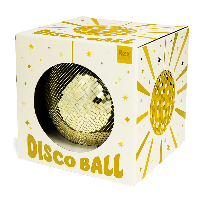 Discokugel Rex London gold