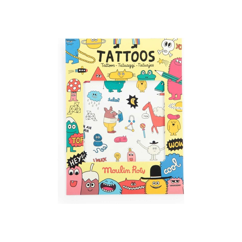 Tattoo Moulin Roty gelb