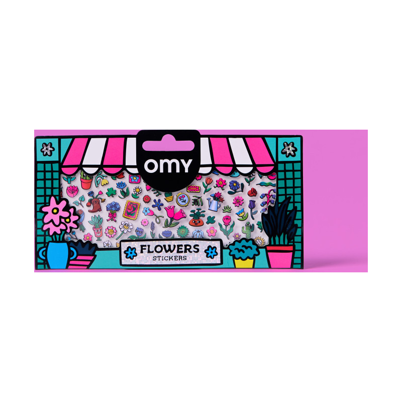 Sticker OMY bunt