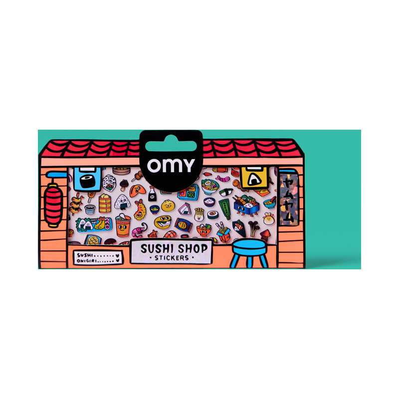 Sticker OMY bunt