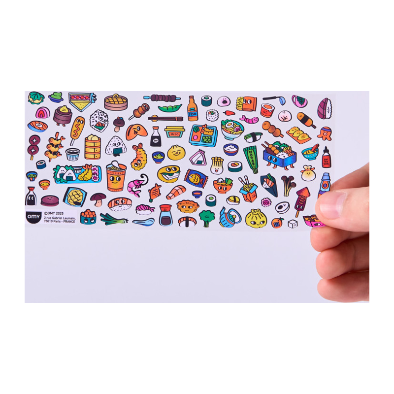 Sticker OMY bunt