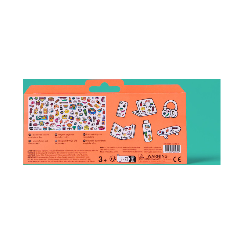 Sticker OMY bunt