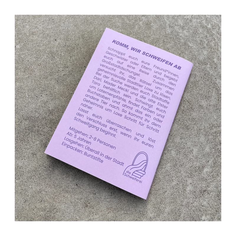 Buch Die Schweiferei rosa