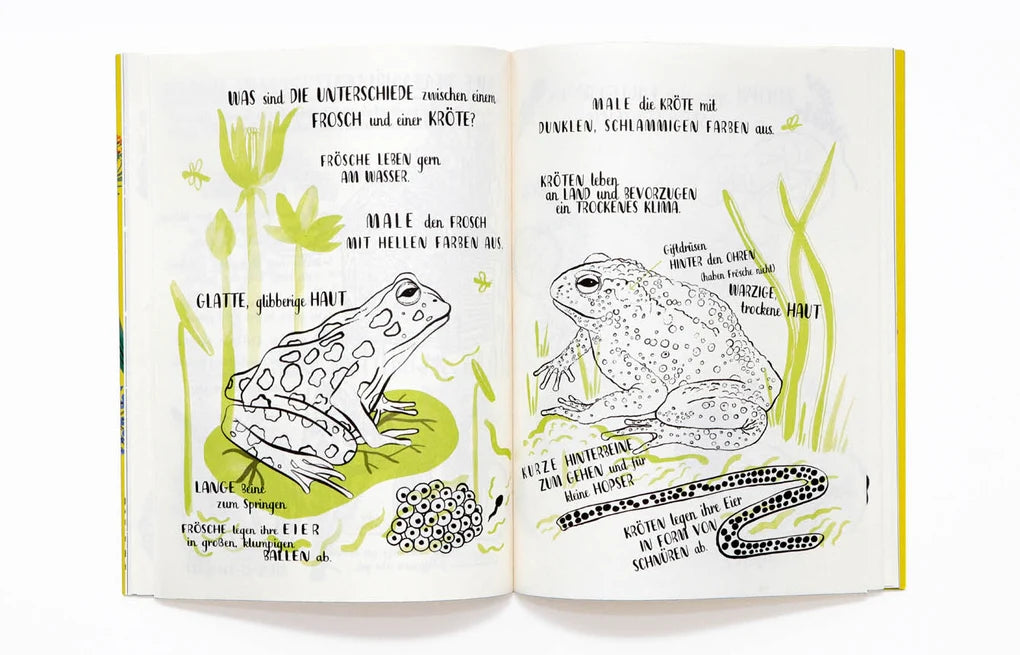 Ausmalbuch Laurence King Verlag grün