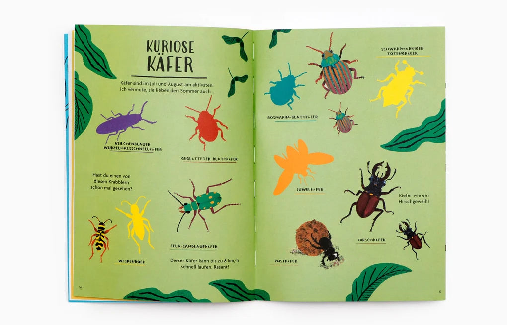 Stickerbuch Laurence King Verlag blau