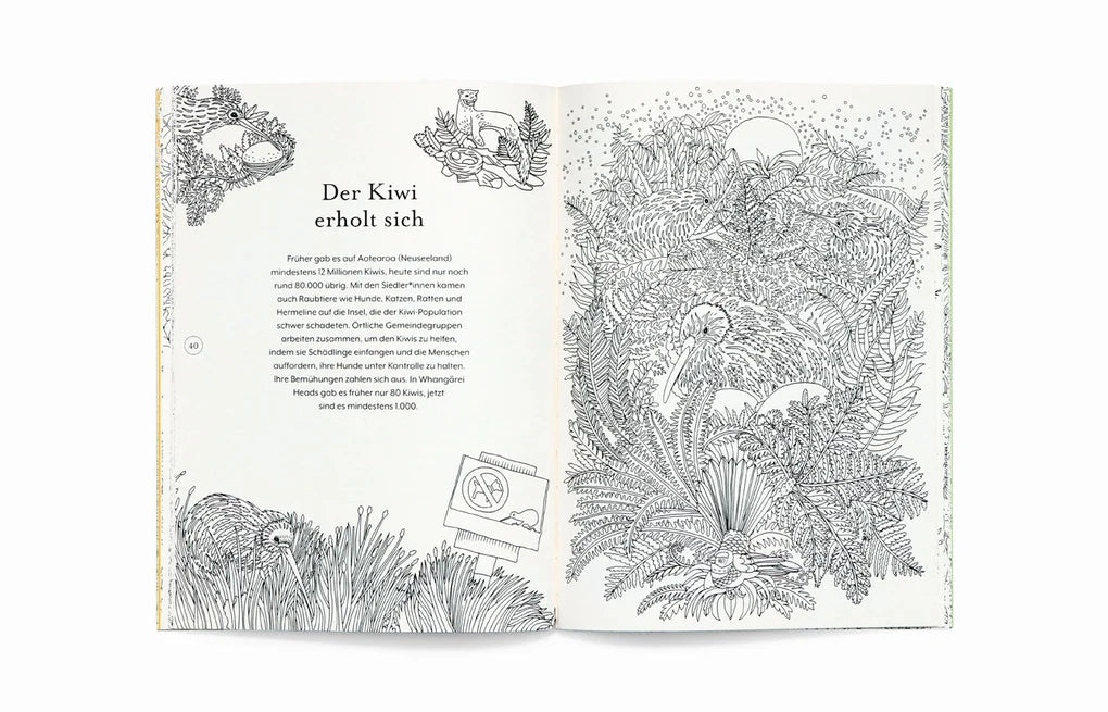 Ausmalbuch Laurence King Verlag bunt
