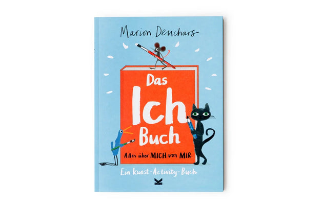 Ausmalbuch Laurence King Verlag hellblau