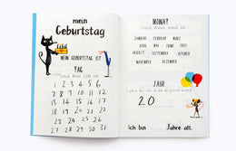 Ausmalbuch Laurence King Verlag hellblau