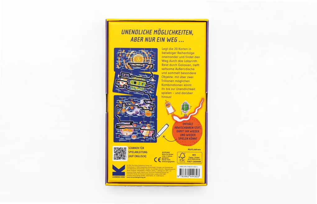 Kartenspiel Laurence King Verlag bunt