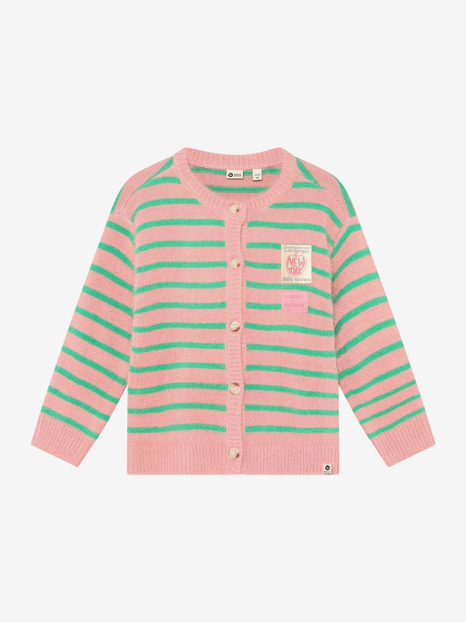 Strickjacke Daily Seven rosa