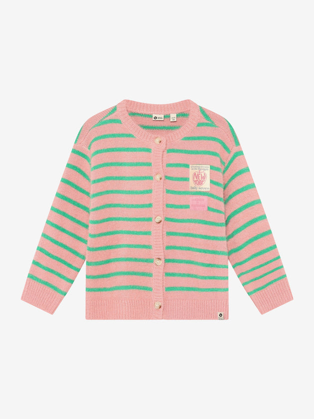 Strickjacke Daily Seven rosa