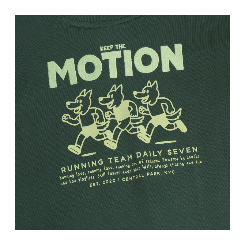Sweatshirt Daily Seven grün