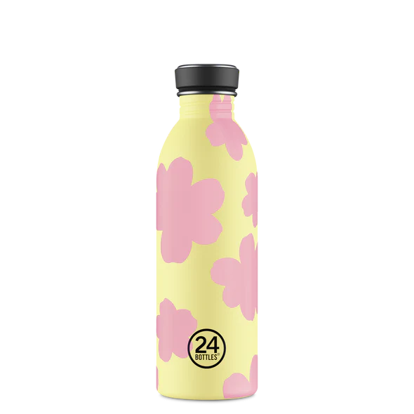 Trinkflasche 24 Bottles gelb