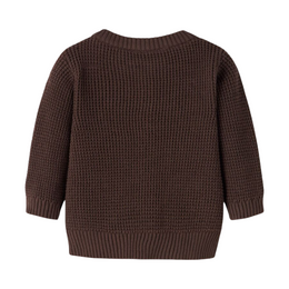 Baby Strickjacke name it braun